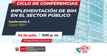  Conferencia online: "Alternativas de software libre - Open BIM" del Ministerio de Vivienda