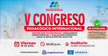  Evento "Mentes que Transforman: Pensamiento Computacional y Evaluación Formativa para la Educación..."