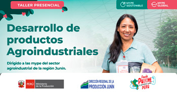  Taller presencial "Desarrollo de Productos Agroindustriales" de la Dirección Regional de la Producción Junín
