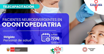  Capacitación online gratis "Pacientes Neurodivergentes en Odontopediatría"
