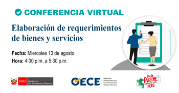  Conferencia online gratis "⁠Estandarización y ⁠homologación" OECE