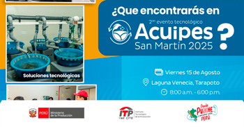   Evento presencial "¿Qué encontrarás en ACUIPES 2025?" del ITP