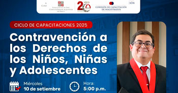 Capacitación online "Contravención a los Derechos de los Niños, Niñas y Adolescentes" 