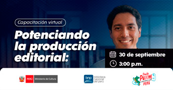  Capacitación online "Potenciando la producción editorial" de la BNP
