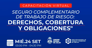 Capacitación online "Seguro Complementario de Trabajo de Riesgo - Derechos, Cobertura y Obligaciones" 