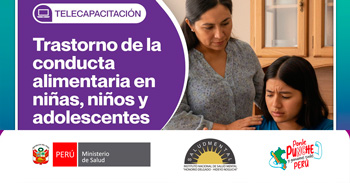  Capacitación online "Trastornos de la Conducta Alimentaria en niñas, niños y adolescentes" 