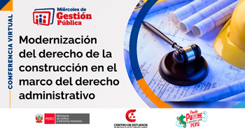  Conferencia online "Modernización del derecho de la construcción en el marco del derecho administrativo"