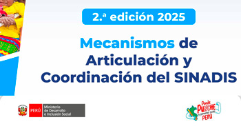  Curso online gratis sobre "Mecanismos de Articulación y Coordinación del SINADIS" del MIDIS (Con constancia)