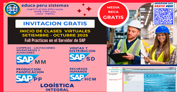  Curso online gratis: "LOGISTICA SAP-MM "