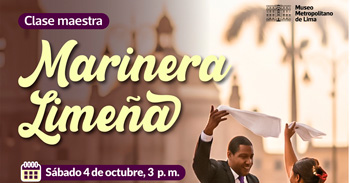  Evento presencial "Marinera limeña" de la Gerencia de Cultura MML