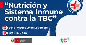  Evento online "Nutrición y Sistema Inmune contra la TBC" 