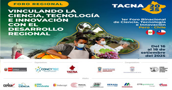  Foro presencial "Vinculando la ciencia, tecnología e innovación con el desarrollo regional" de CONCYTEC