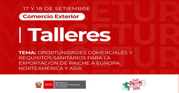  Taller Oportunidades comerciales y requisitos sanitarios para la exportación de paiche a Europa, Norteamérica y Asia