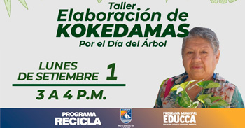  Taller presencial gratis "Elaboración de Kokedamas para conmemorar el Día del Árbol"  