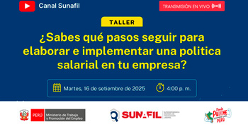  Taller online ¿Sabes qué pasos seguir para elaborar e implementar una política salarial en tu empresa?