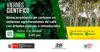  Capacitación Almacenamiento de carbono en sistemas agroforestales de café: Rol de los árboles nativos e introducido