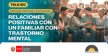  Capacitación online gratis "Relaciones positivas con un familiar con trastorno mental" 