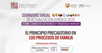 Capacitación online "El principio precautorio en los procesos de familia"