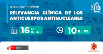  Capacitación online "Relevancia Clínica de los Anticuerpos Antinucleares"
