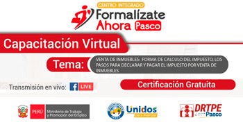  Capacitación online Venta de inmuebles: forma de calculo del impuesto, los pasos para declarar y pagar el impuesto