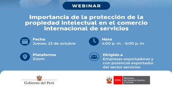 Capacitaciones online Importancia de la protección de la propiedad intelectual en el comercio internacional de servicios