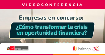  Conferencia online gratis "Votación asincrónica en junta de acreedores" del INDECOPI