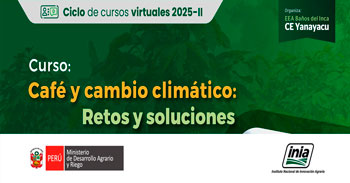  Curso online "Café y cambio climático: Retos y soluciones" del INIA