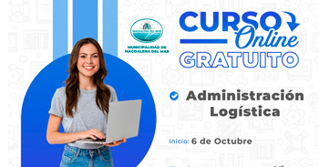  Curso online gratis "Administración Logística" de la Municipalidad de Magdalena del Mar
