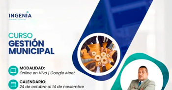  Curso online gratis: "GESTION MUNICIPAL"