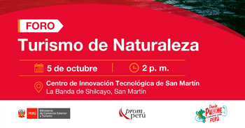  Foro presencial "Gastronomía y Naturaleza" del PromPerú