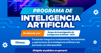  Programa presencial "Inteligencia Artificial" de la Municipalidad De San Borja