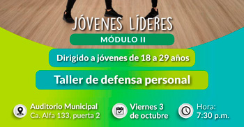 Talle presencial gratis "Defensa Personal" de la Municipalidad De San Borja