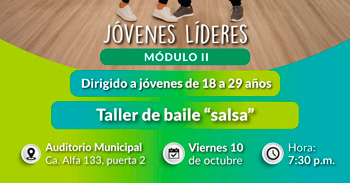  Taller presencial de Baile "Salsa" de la Municipalidad De San Borja