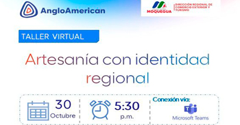  Taller online  "Artesanía con identidad regional" del Gobierno Regional Moquegua