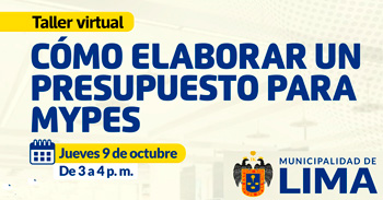  Taller online gratis "Proyectos GPT para emprendedores" de la Municipalidad de Lima