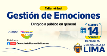  Taller online gratis "Gestión de emociones" del Desarrollo Económico MML