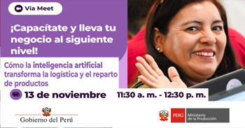  Capacitación online "Cómo la inteligencia artificial transforma la logística y el reparto de productos"  