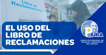  Capacitación online gratis "El uso del Libro de Reclamaciones" de la DRTPE Piura