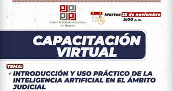  Capacitación online Introducción y uso práctico de la inteligencia artificial en el ámbito judicial