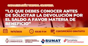  Capacitación online Lo que debes conocer antes de solicitar la devolución por el saldo a favor materia de beneficio