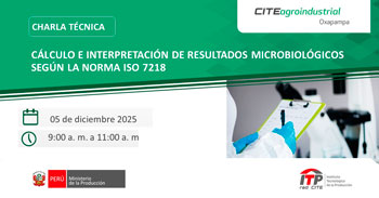   Charla online Cálculo e interpretación de resultados microbiológicos según la Norma ISO 7218