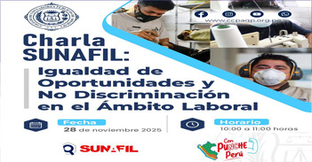  Charla online "Igualdad de Oportunidades y No Discriminación en el Ámbito Laboral"  