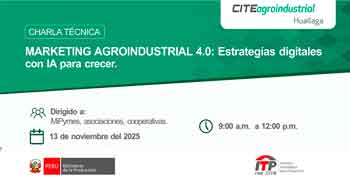  Charla online "Marketing agroindustrial 4.0: estrategias digitales con IA para crecer"