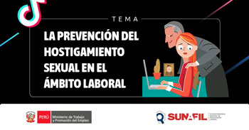 Evento online "Prevención del hostigamiento sexual en el ámbito laboral" de la SUNAFIL