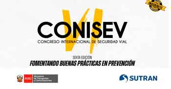  VI Congreso Internacional de "Seguridad Vial" de la SUTRAN