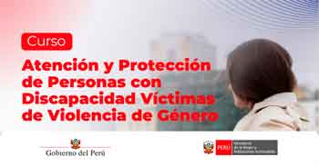  Curso semipresencial de "Atención y protección de personas con discapacidad víctimas de violencia de género"