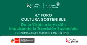  Foro presencial "Cultura Sostenible" del PromPerú