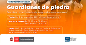  Taller presencial gratis Guardianes de piedra. Descubramos el misterio de los guardianes ancestrales