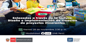  Taller online "Enlazados a través de la lectura. Diseño e implementación de creación de proyecto" 