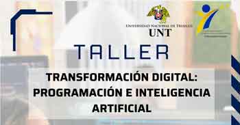  Taller online gratis “Transformación Digital, Programación e Inteligencia Artificial” de la UNT